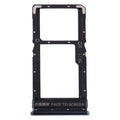 SIM Card Tray + SIM Card Tray / Micro SD Card Tray for Xiaomi Poco X3 / Poco X3 NFC(Black)