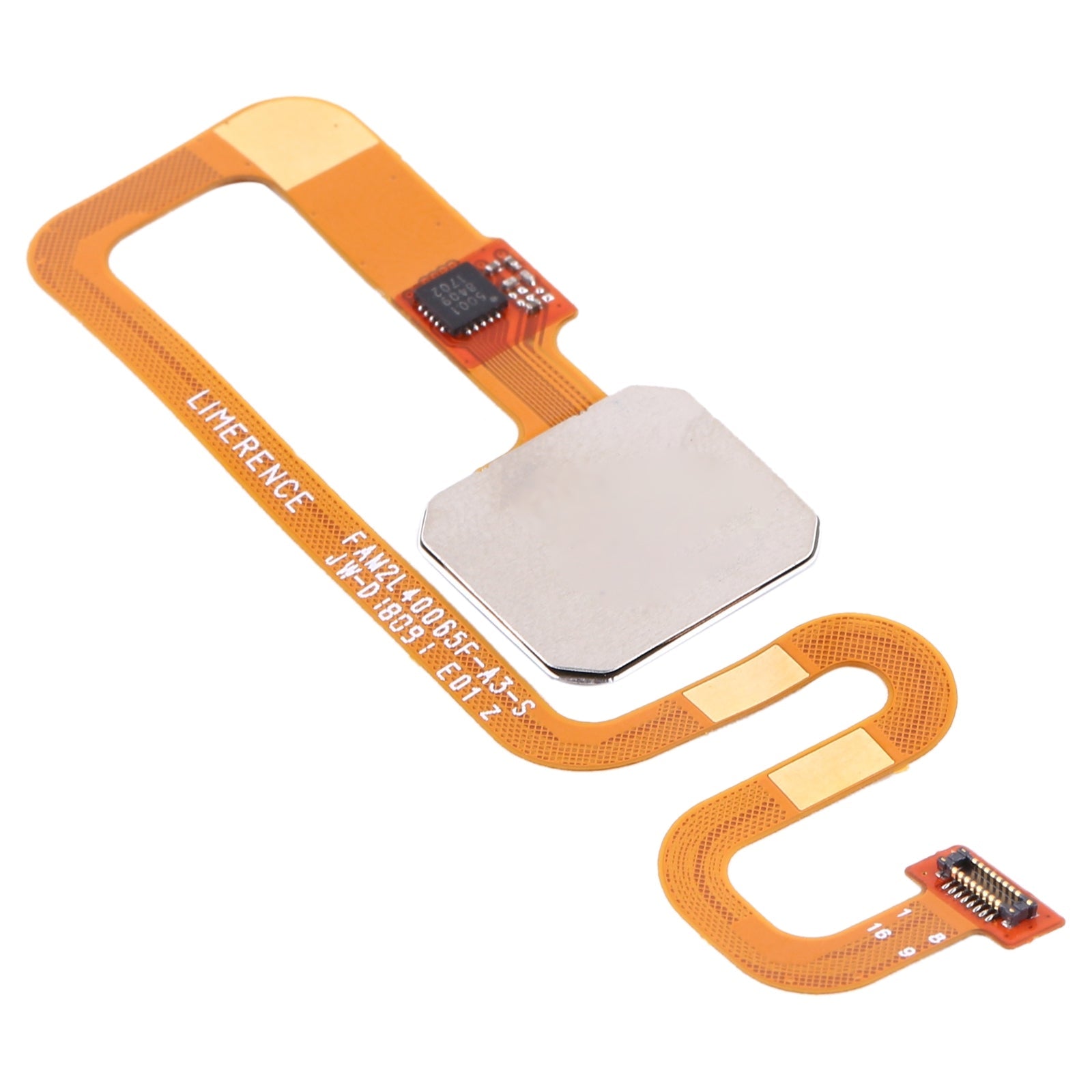 For OPPO R15 PACM00 CPH1835 PACT00  Fingerprint Sensor Flex Cable (Black)