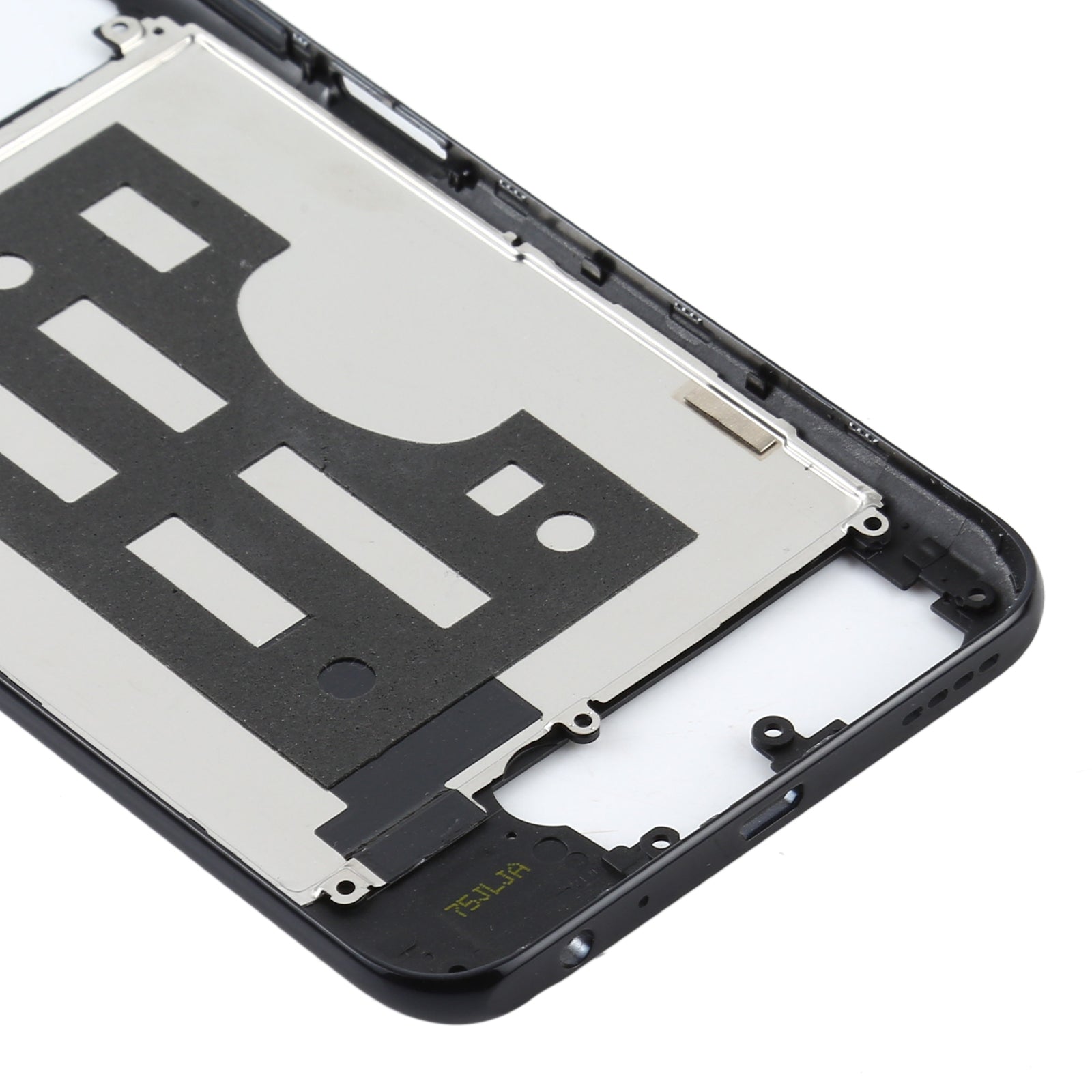 For Vivo Y70s Middle Frame Bezel Plate(Black)