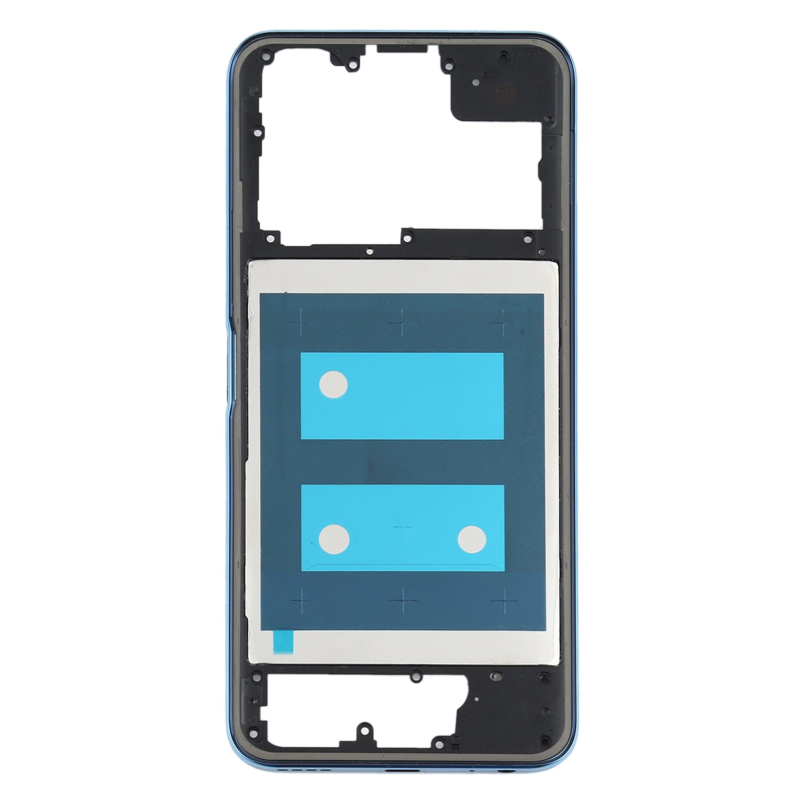 For Vivo Y70s Middle Frame Bezel Plate(Blue)