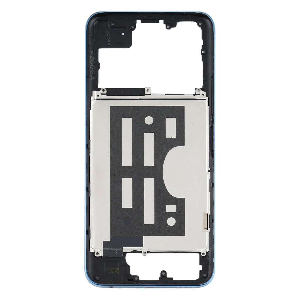 For Vivo Y70s Middle Frame Bezel Plate(Blue)