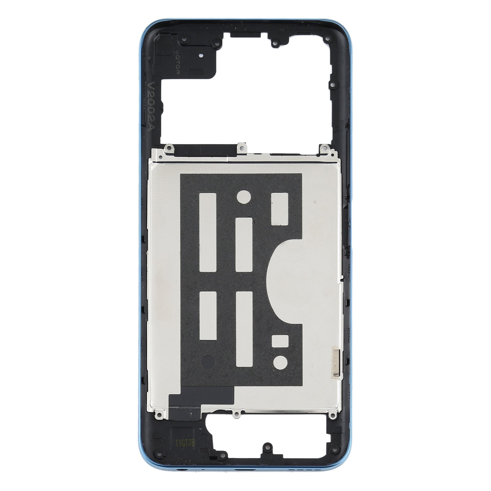 For Vivo Y70s Middle Frame Bezel Plate(Blue)