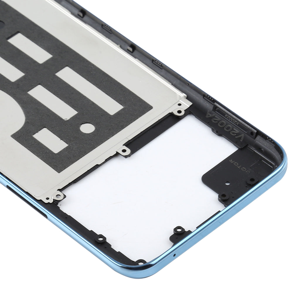 For Vivo Y70s Middle Frame Bezel Plate(Blue)