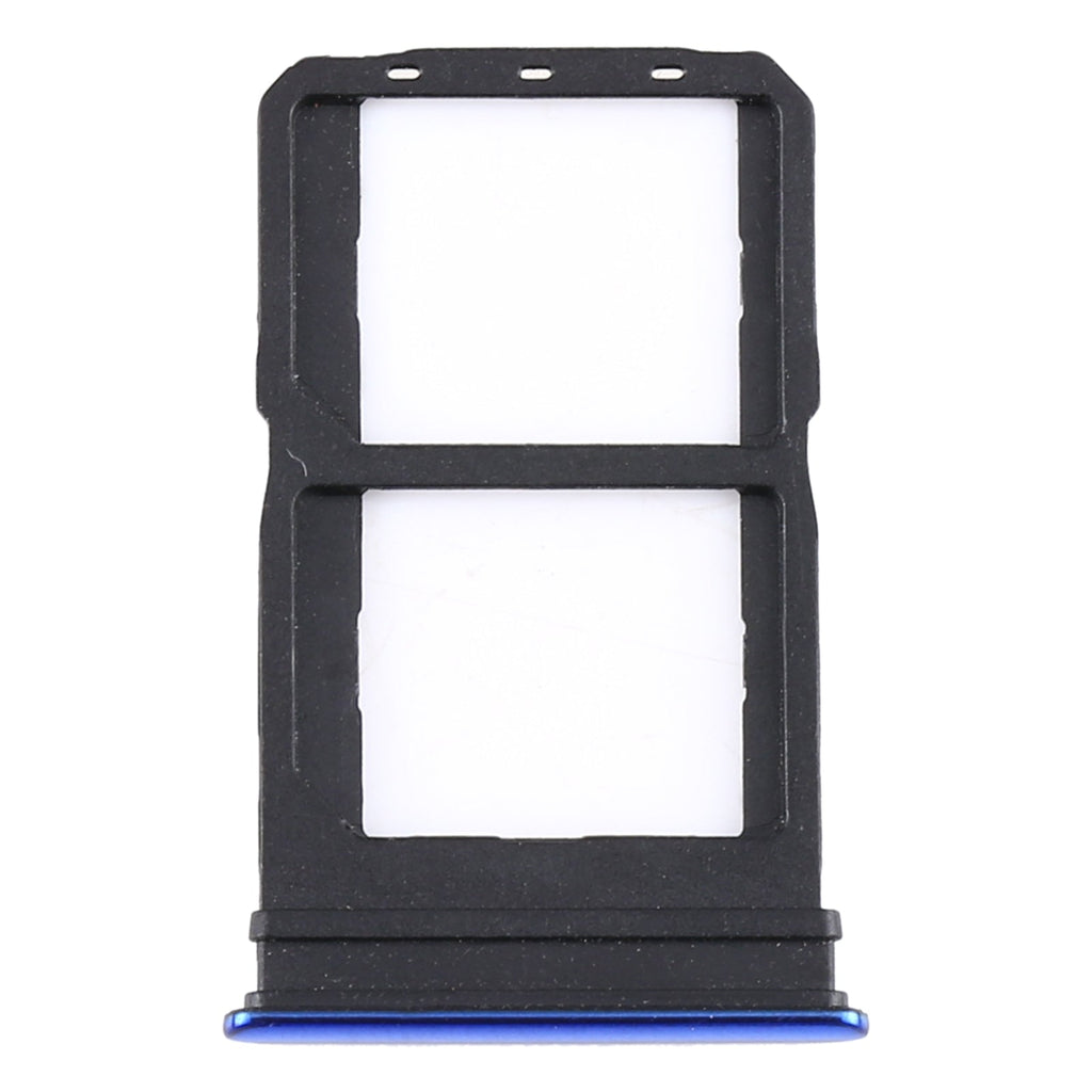 For Vivo iQOO Neo V1914A SIM Card Tray + SIM Card Tray (Blue)
