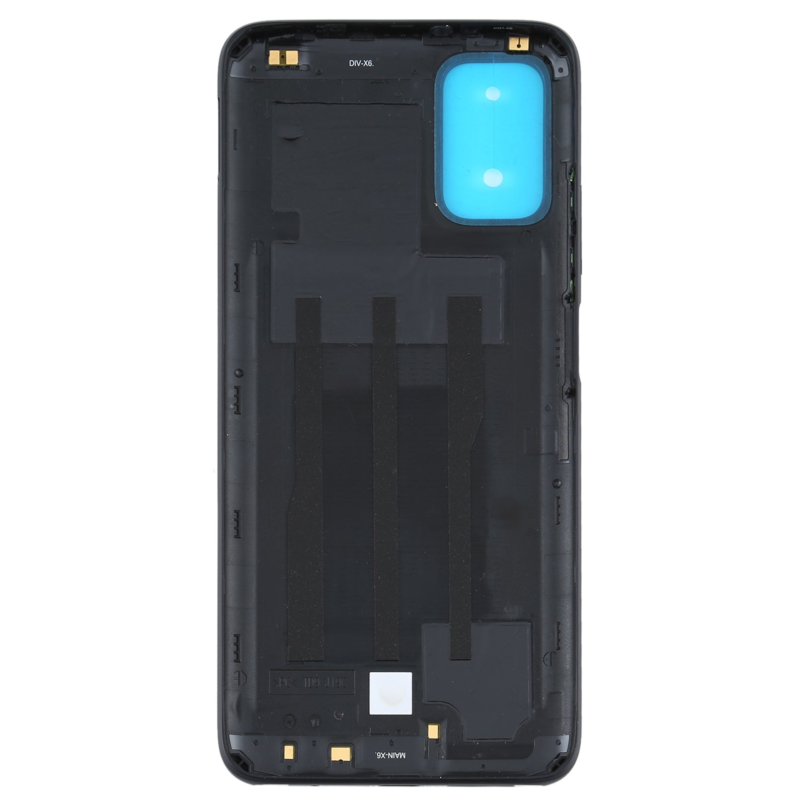 Original Battery Back Cover for Xiaomi Poco M3 M2010J19CG(Black)