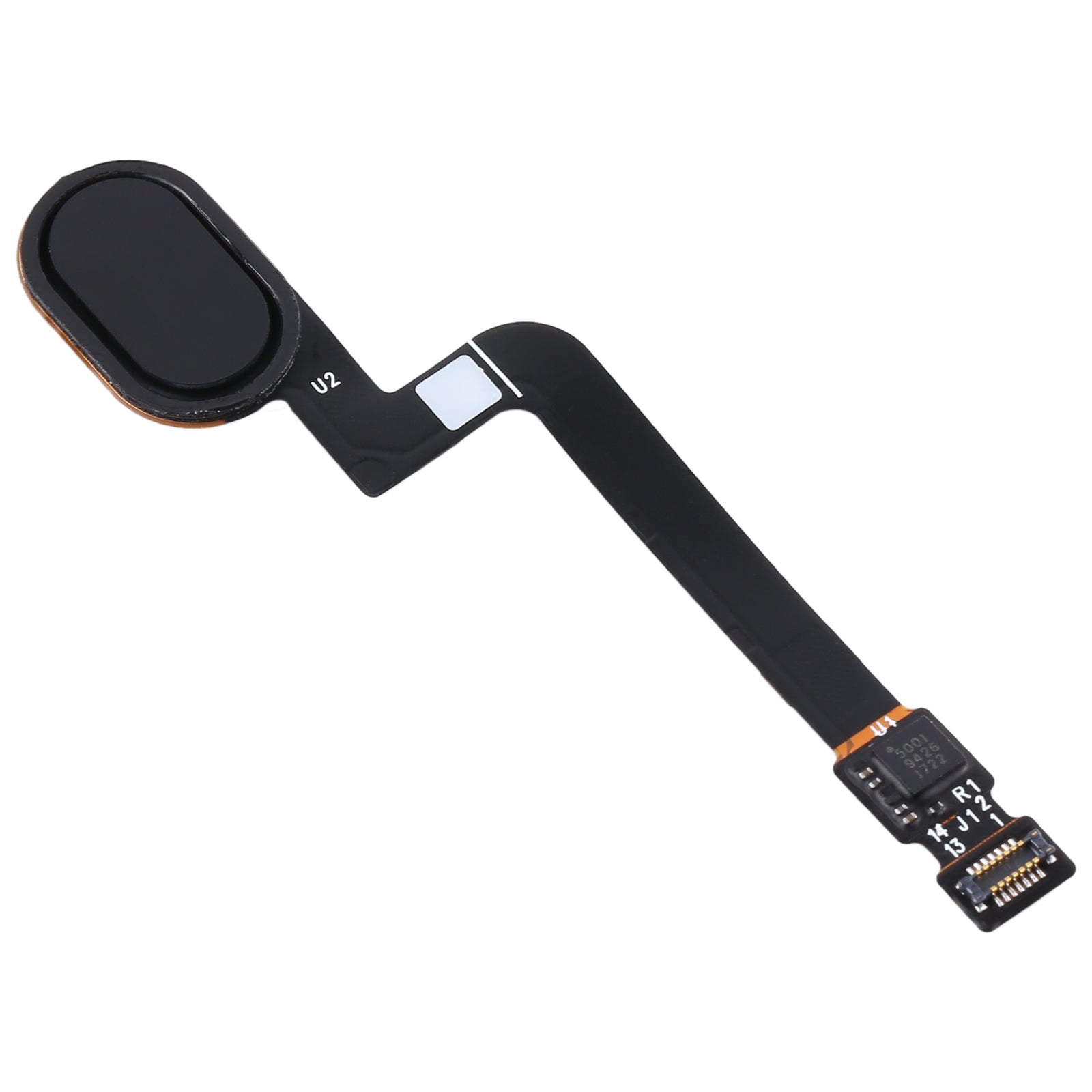 Fingerprint Sensor Flex Cable for Motorola Moto G5S XT1793 XT1794 XT1792 XT1799-2 (Black)