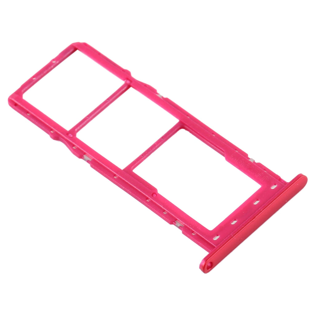 SIM Card Tray + SIM Card Tray + Micro SD Card Tray for Motorola Moto E6 Plus/Moto E6s (2020)/AGA0004/PAGA0004IN/PAGA0033IN/PAGA0033 (Red)
