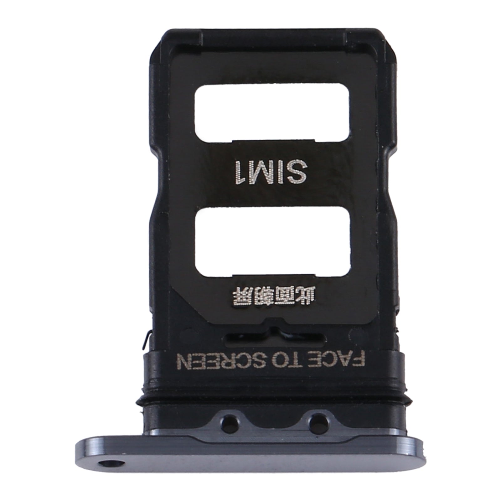 SIM Card Tray + SIM Card Tray for Xiaomi Mi 11 (Black)