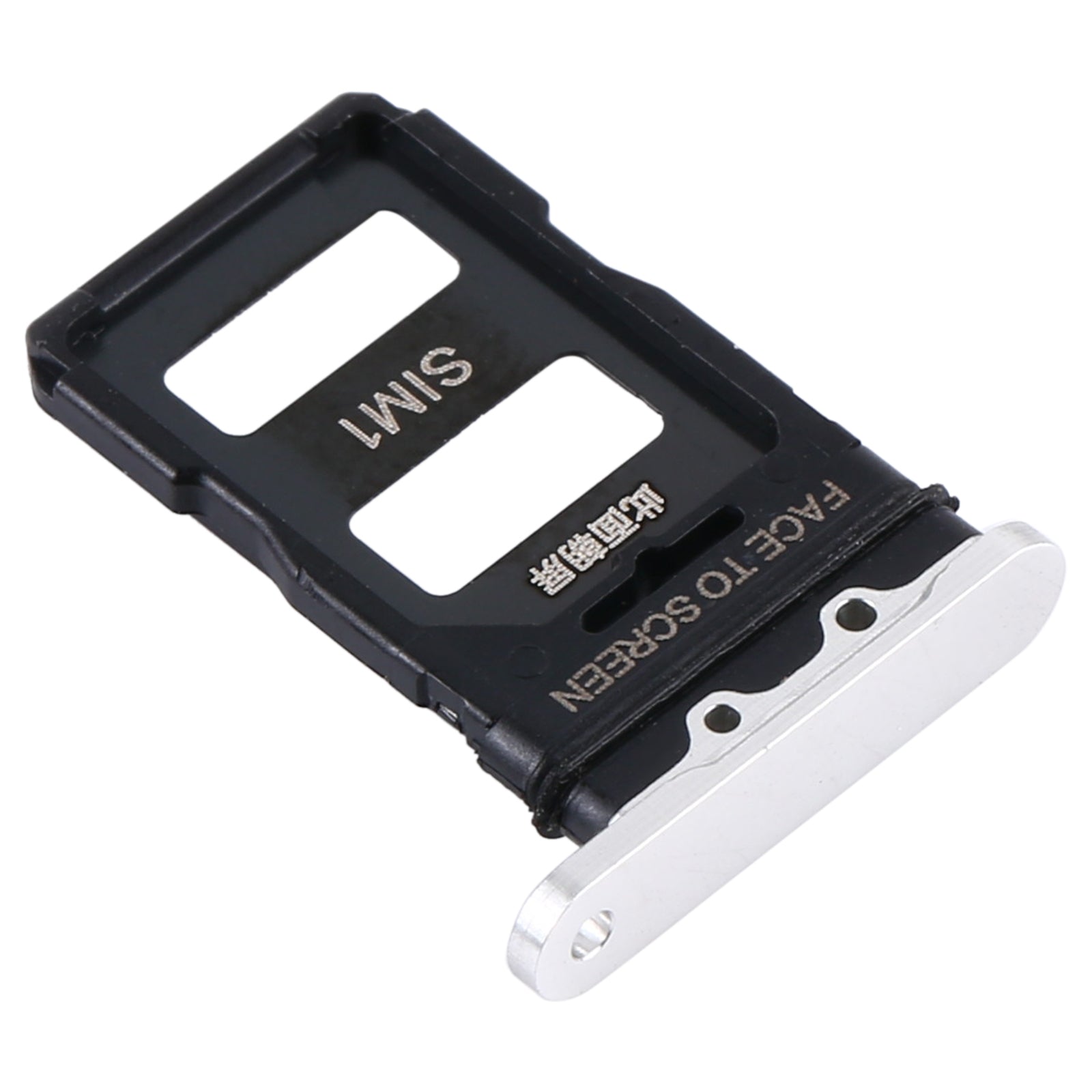SIM Card Tray + SIM Card Tray for Xiaomi Mi 11 (Silver)