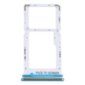 SIM Card Tray + SIM Card Tray / Micro SD Card Tray for Xiaomi Redmi Note 9 Pro 5G M2007J17C (Green)