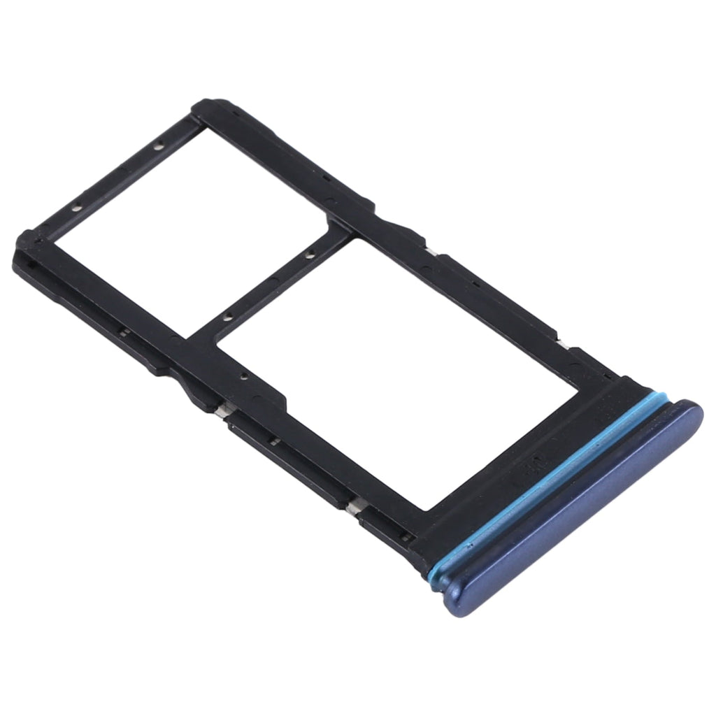 SIM Card Tray + SIM Card Tray / Micro SD Card Tray for Xiaomi Redmi Note 9 Pro 5G M2007J17C (Grey)
