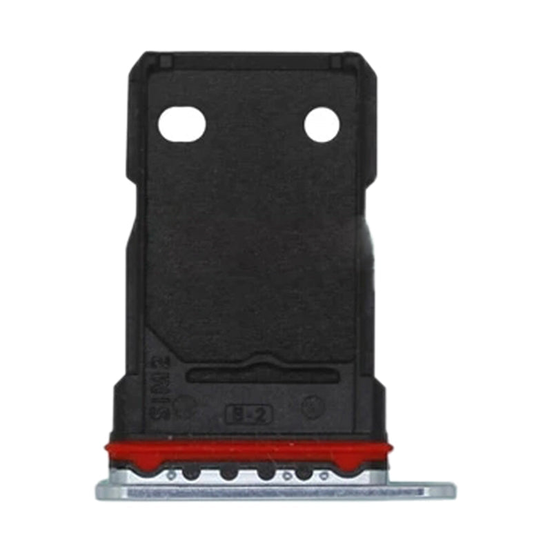 For OnePlus 8T KB2001 KB2000 KB2003 KB2005 KB2007 SIM Card Tray + SIM Card Tray (Silver)