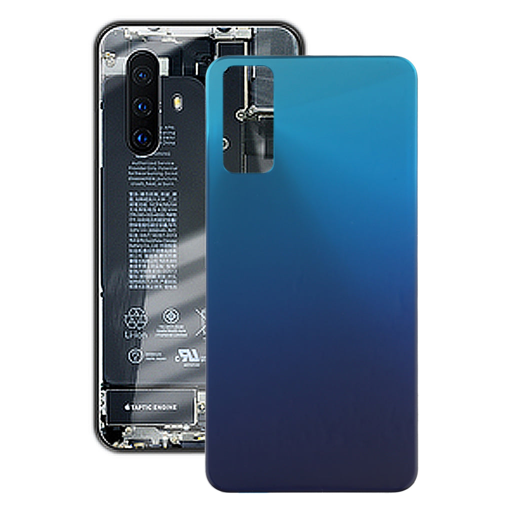 For Vivo Y20 / Y20i / Y12S / Y30 / V2029 / V2027 / V2032 / V2034A / V2043 / V2026 Battery Back Cover (Blue)