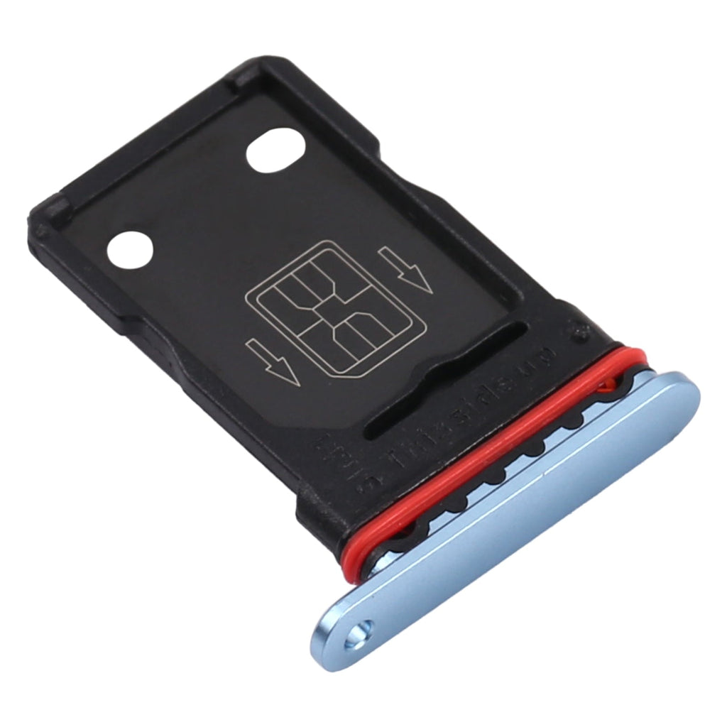 For OnePlus 9R SIM Card Tray + SIM Card Tray (Blue)