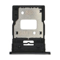 SIM Card Tray + SIM Card Tray / Micro SD Card Tray for Xiaomi Mi 11 Lite/11 Lite 5G NE M2101K9AG(Black)