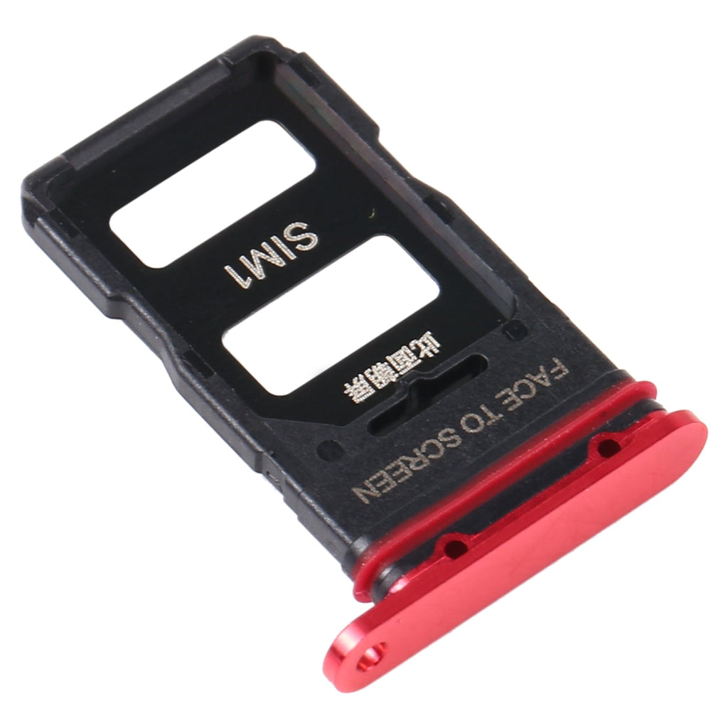 SIM Card Tray + SIM Card Tray for Xiaomi Mi 11 Pro (Red)