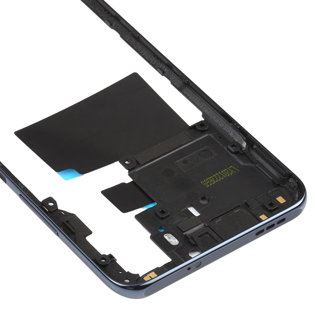 Middle Frame Bezel Plate for Xiaomi Redmi Note 10 M2101K7AI M2101K7AG(Black)