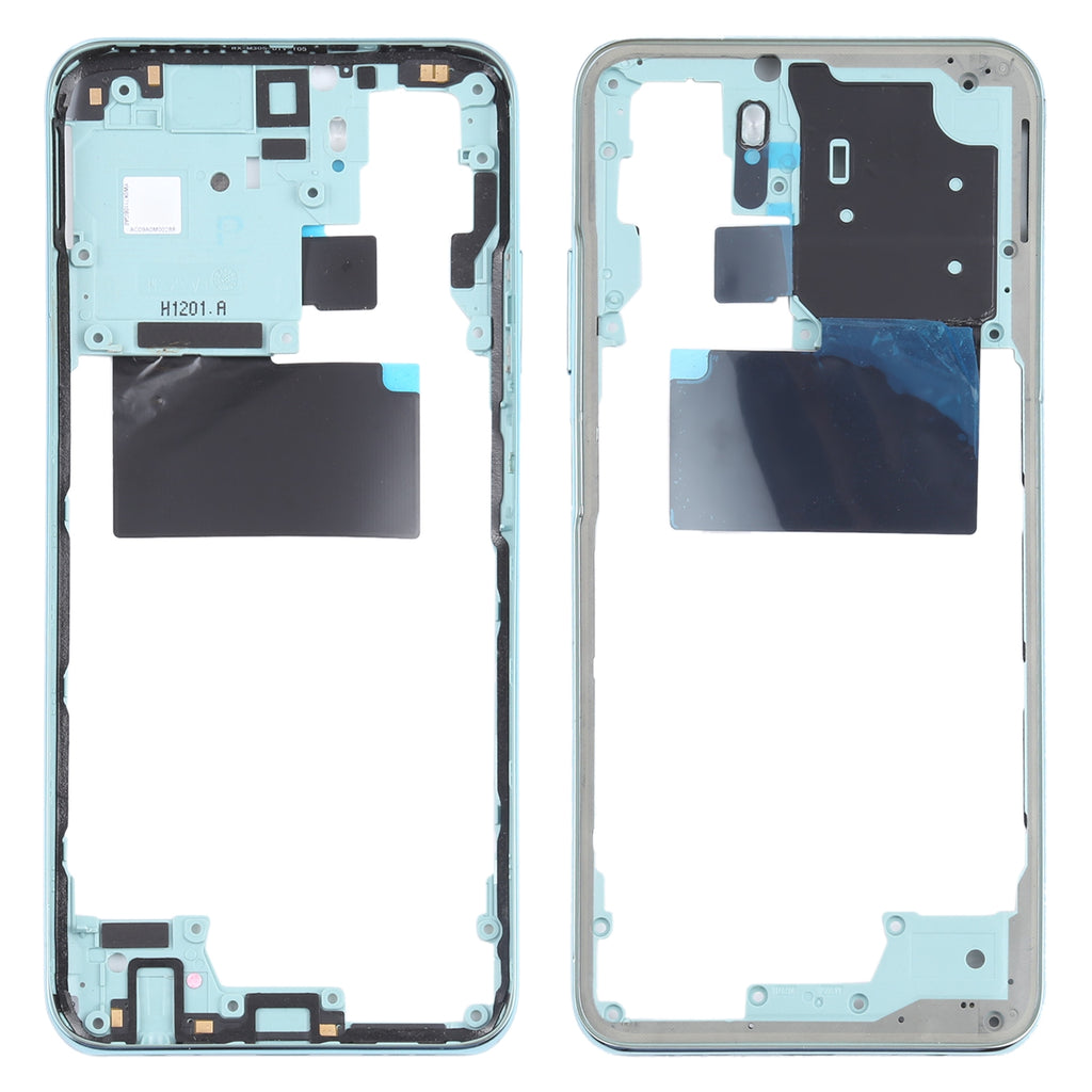 Middle Frame Bezel Plate for Xiaomi Redmi Note 10 M2101K7AI M2101K7AG(Green)