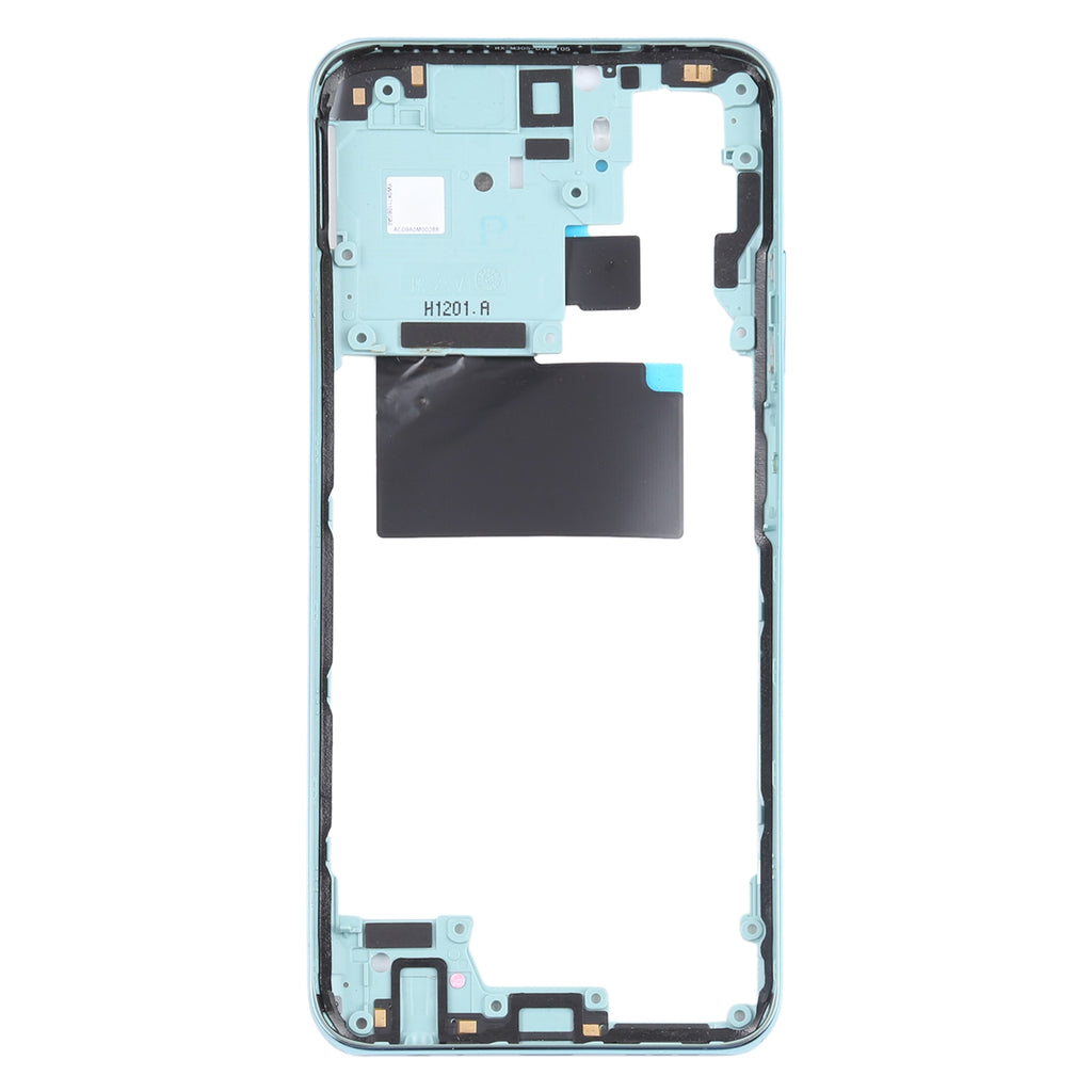 Middle Frame Bezel Plate for Xiaomi Redmi Note 10 M2101K7AI M2101K7AG(Green)