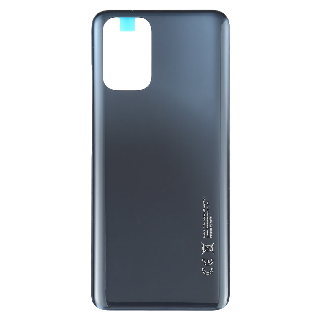 Original Battery Back Cover for Xiaomi Redmi Note 10 M2101K7AI M2101K7AG(Black)