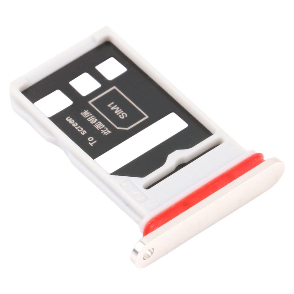 SIM Card Tray + SIM Card Tray for Huawei Nova 8 Pro 5G (Silver)