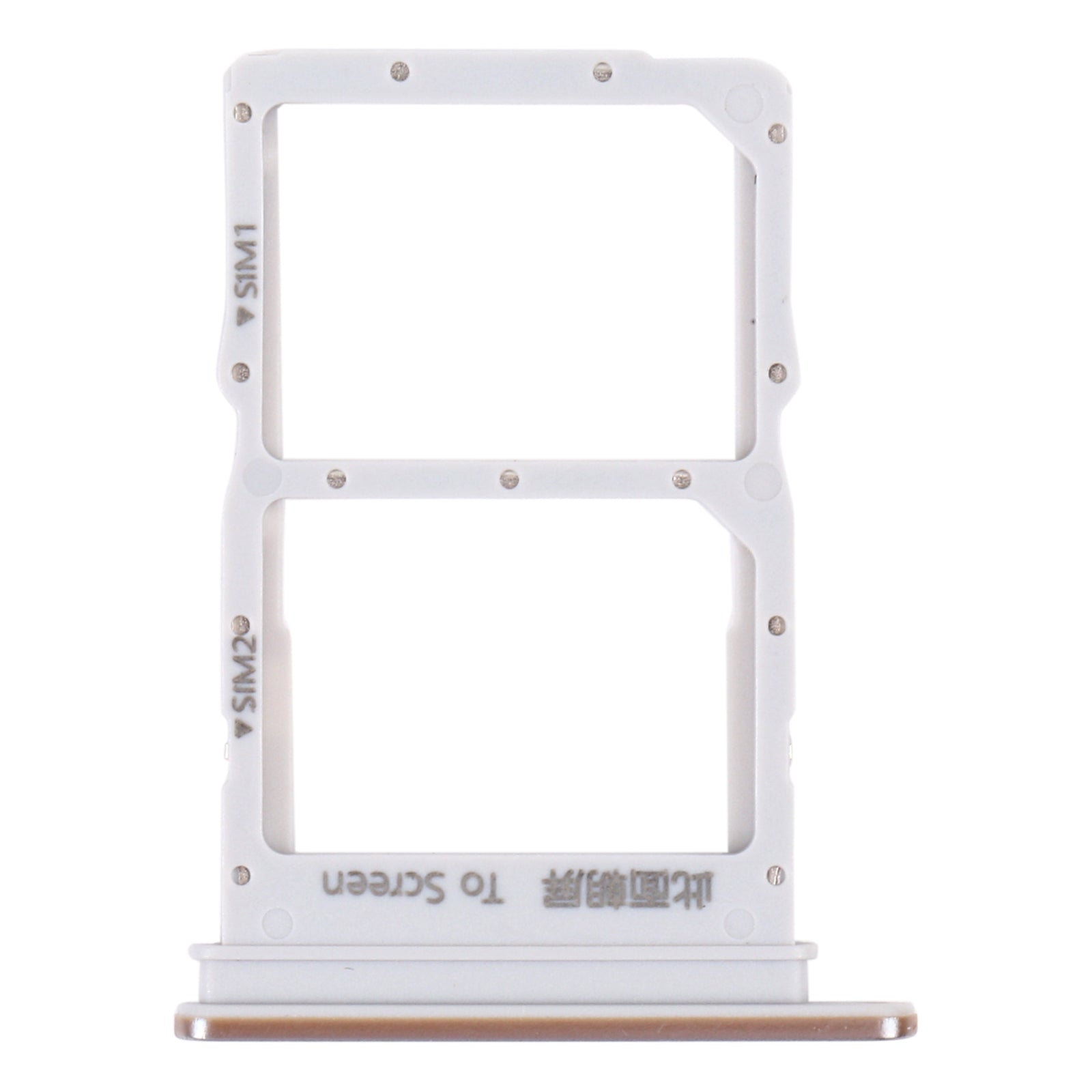 SIM Card Tray + SIM Card Tray for Huawei Nova 8 5G (Silver)