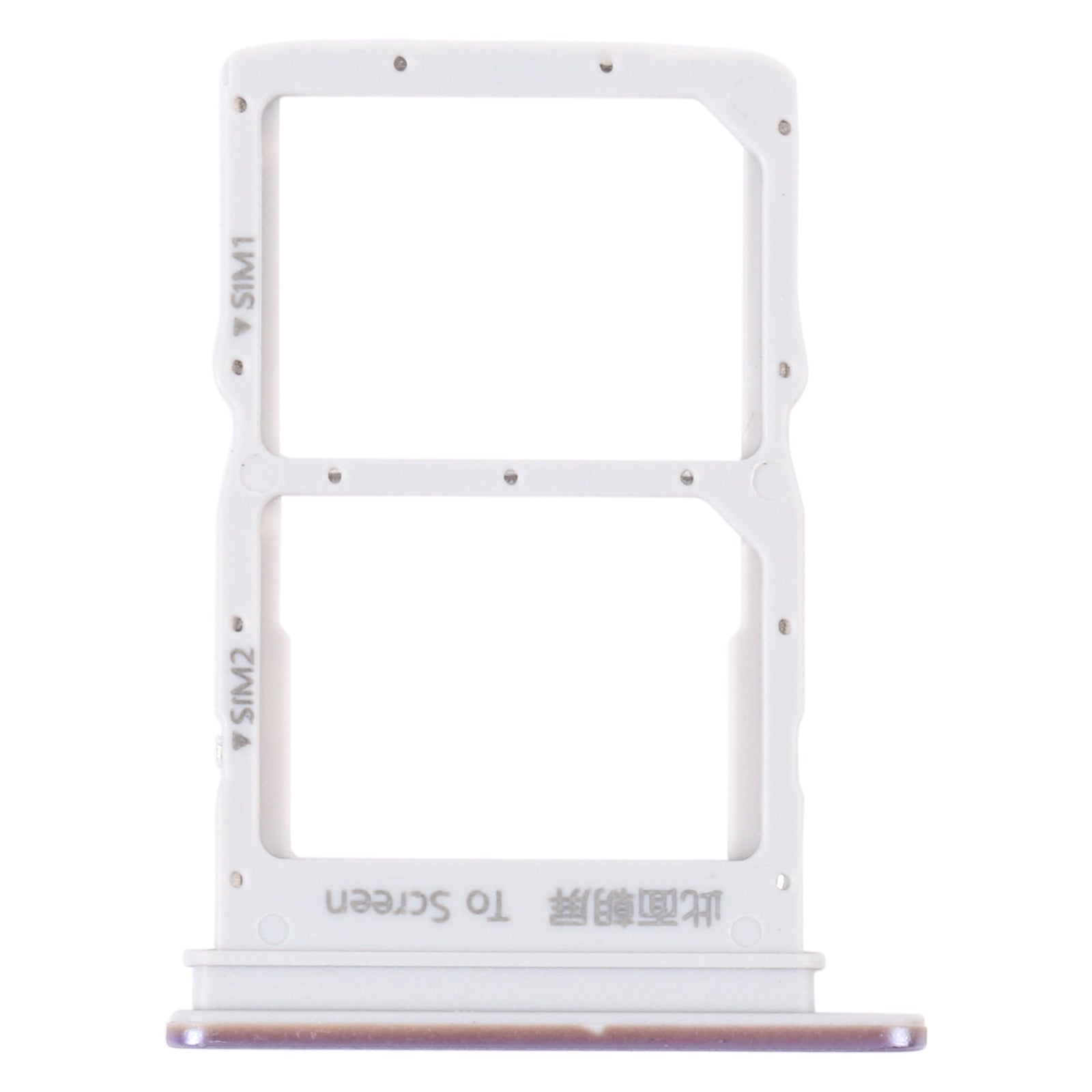 SIM Card Tray + SIM Card Tray for Huawei Nova 8 SE (Purple)