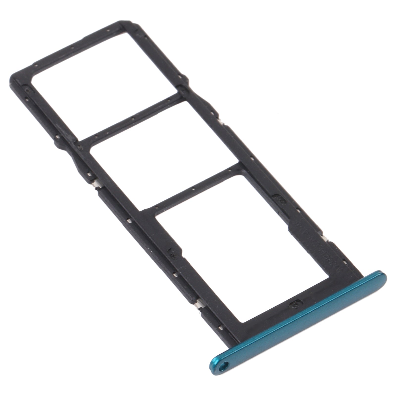 SIM Card Tray + SIM Card Tray + Micro SD Card Tray for Huawei P Smart 2021 (Green)