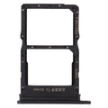 SIM Card Tray + SIM Card Tray / NMicro Card Tray for Honor X10 Max 5G (Black)