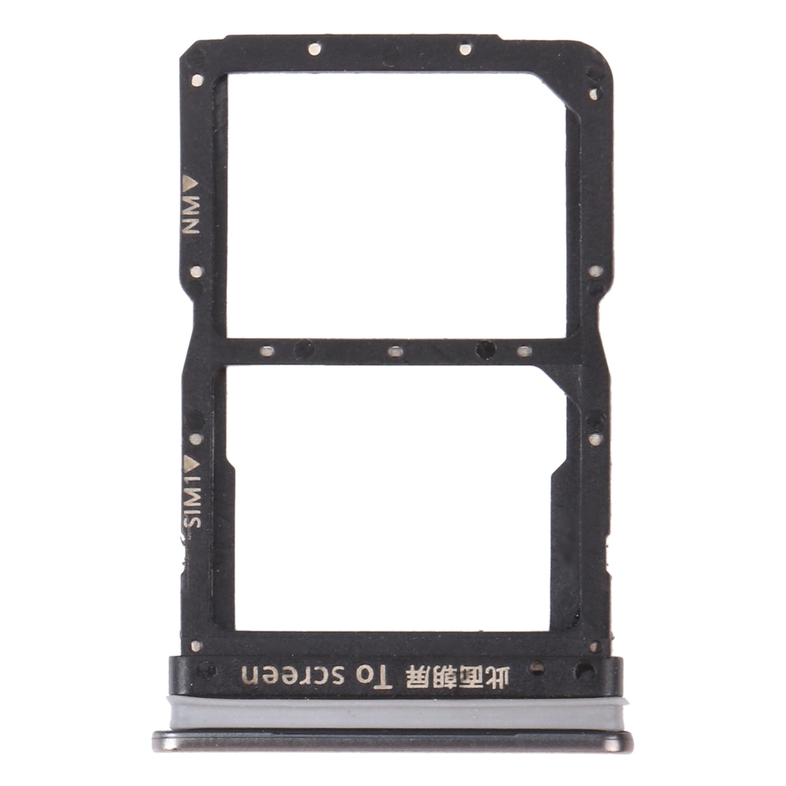 SIM Card Tray + NM Card Tray for Huawei Enjoy 20 Pro (Gold)