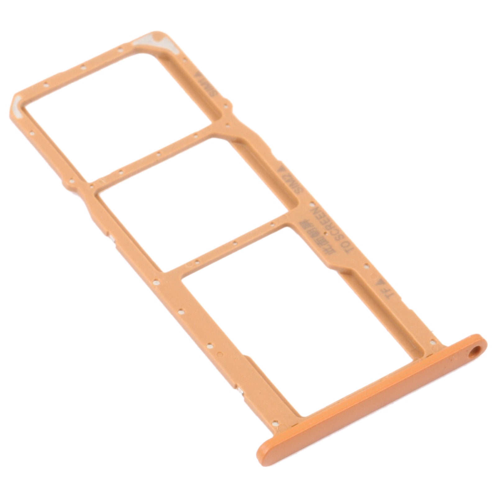 SIM Card Tray + SIM Card Tray + Micro SD Card Tray for Honor 8S 2020 (Gold)