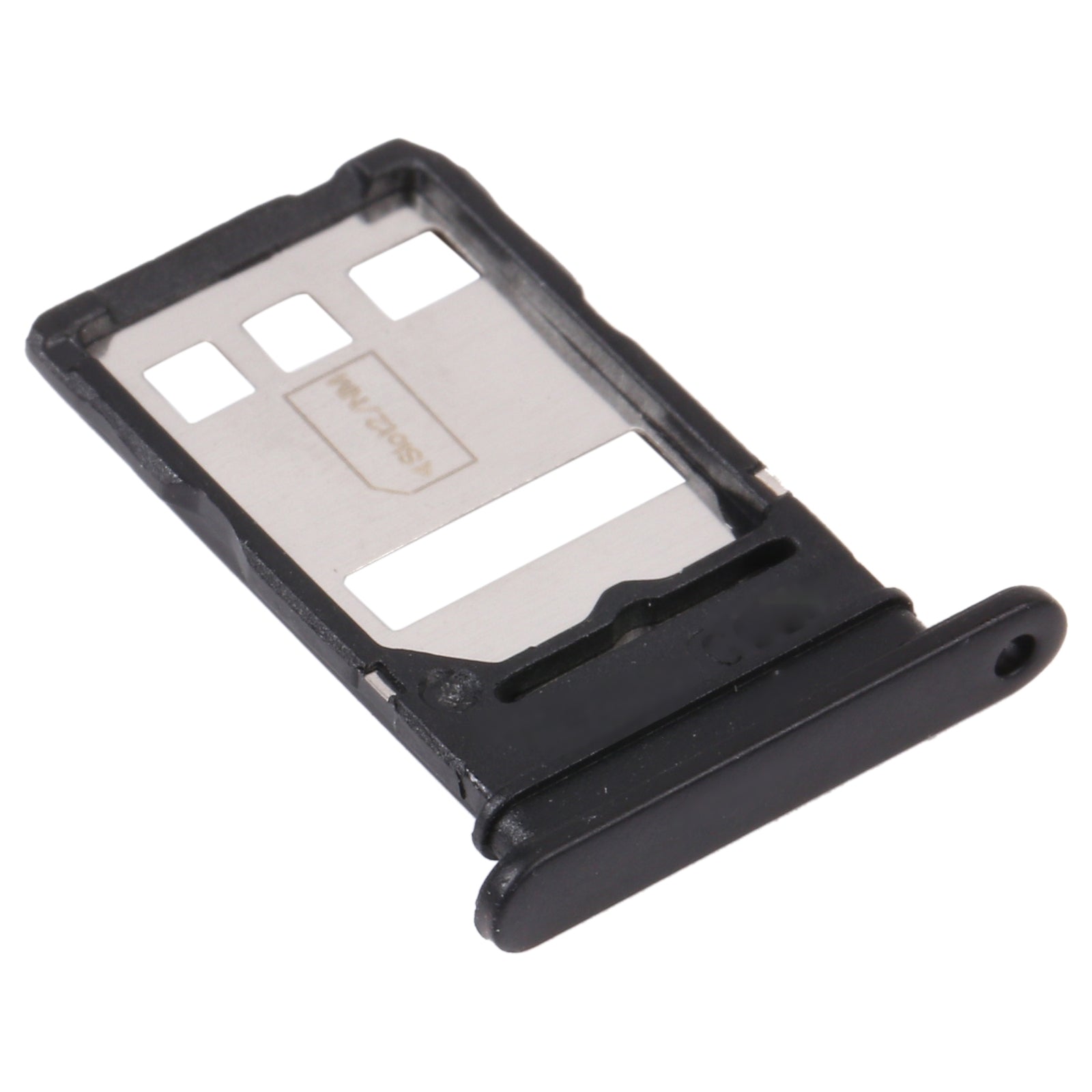 SIM Card Tray + SIM Card Tray / NM Card Tray for Honor X10 5G (Black)