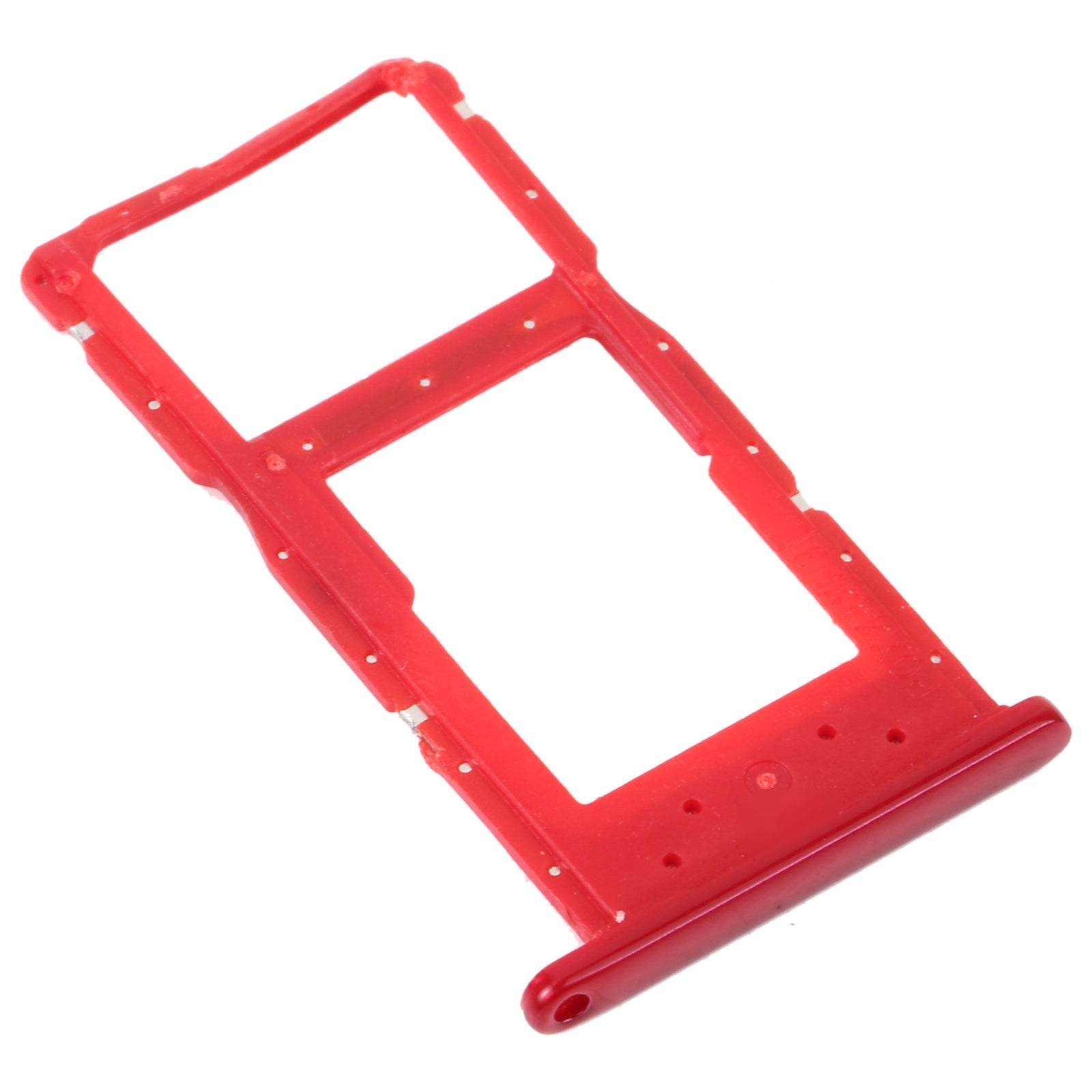 SIM Card Tray + SIM Card Tray / Micro SD Card Tray for Honor 9S (Red)