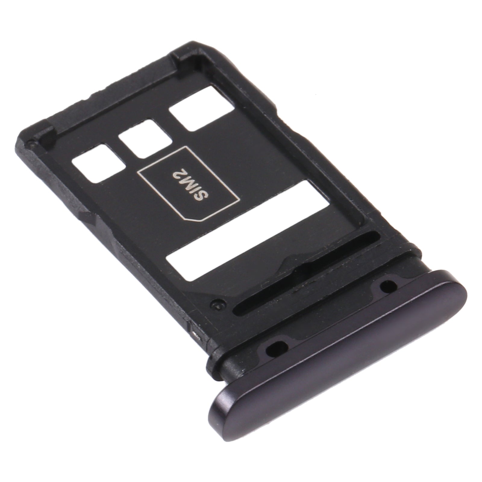 SIM Card Tray + SIM Card Tray for Huawei Nova 7 5G (Black)