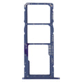 SIM Card Tray + SIM Card Tray + Micro SD Card Tray for Honor 8A 2020 (Purple)