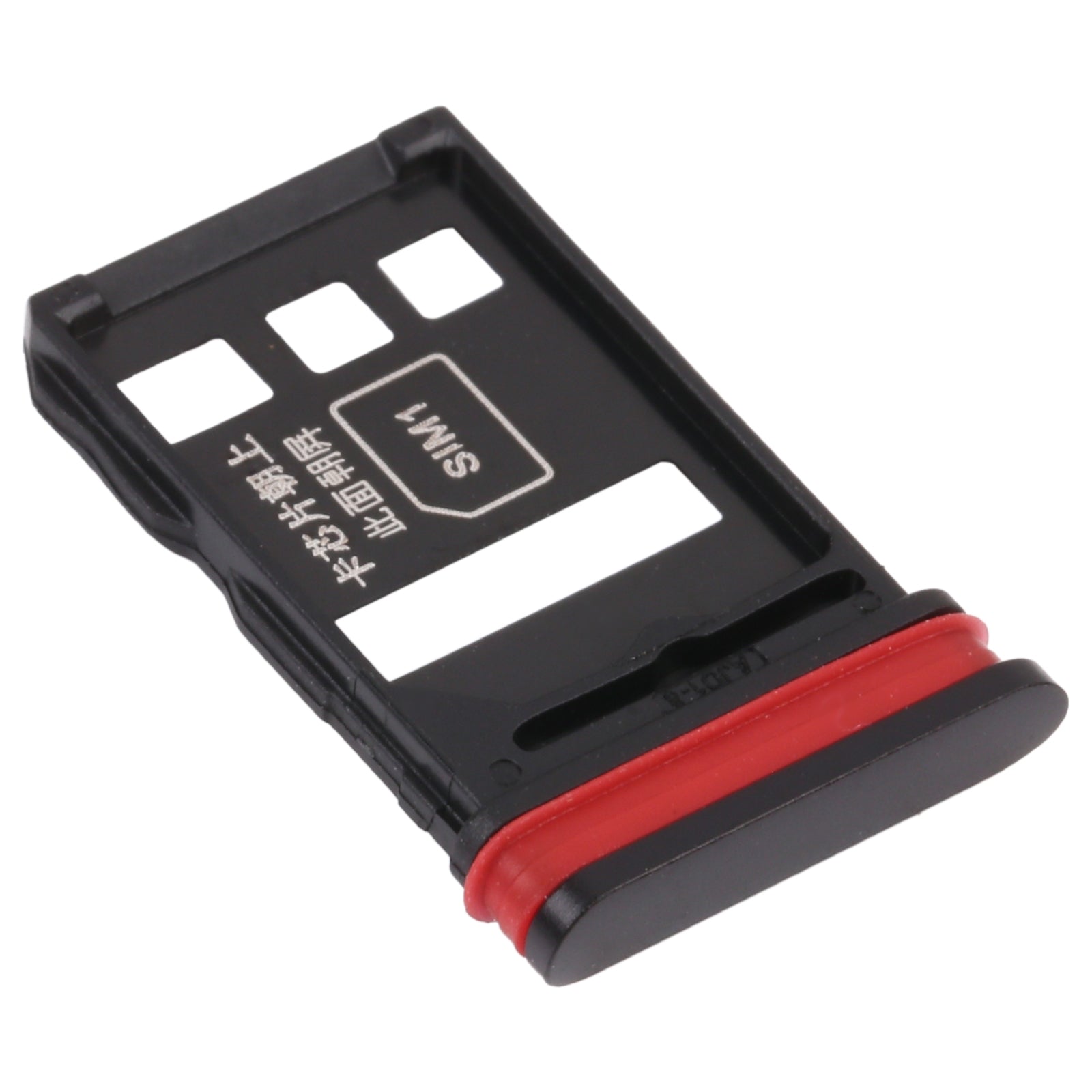 SIM Card Tray + SIM Card Tray for Huawei Nova 6 (Black)