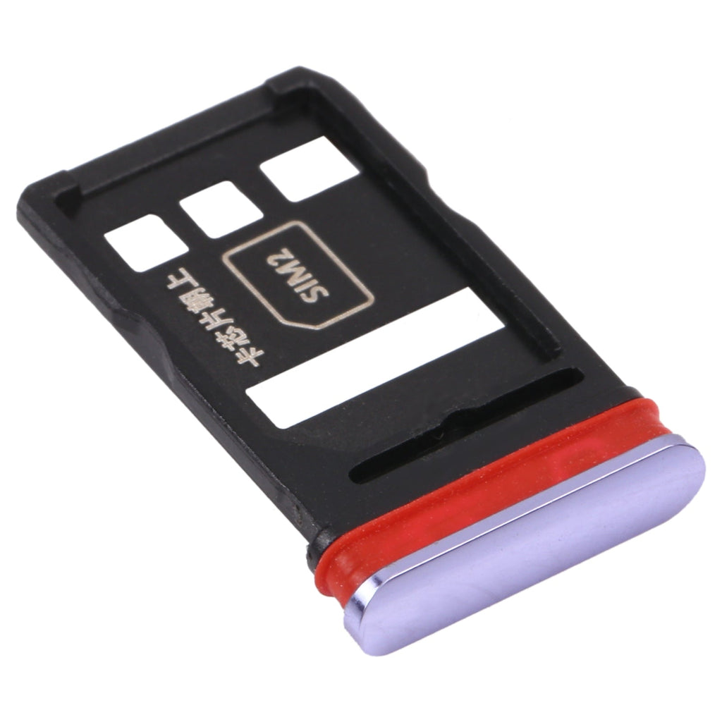 SIM Card Tray + SIM Card Tray for Huawei Nova 6 (Purple)