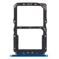SIM Card Tray + NM Card Tray for Huawei Nova 5 Pro (Blue)