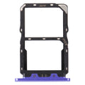 SIM Card Tray + NM Card Tray for Huawei Nova 5 Pro (Purple)