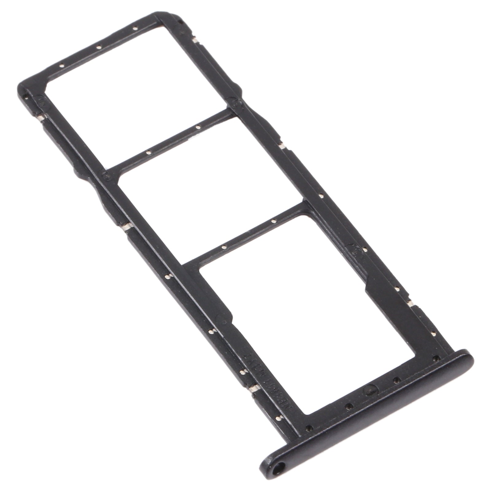 SIM Card Tray + SIM Card Tray + Micro SD Card Tray for Huawei Enjoy 9e (Black)