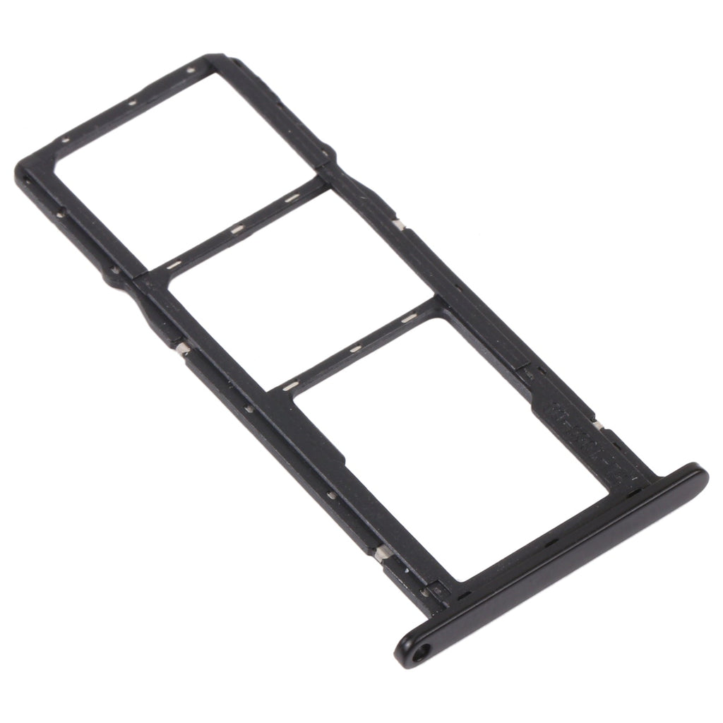 SIM Card Tray + SIM Card Tray + Micro SD Card Tray for Honor 8S (Black)