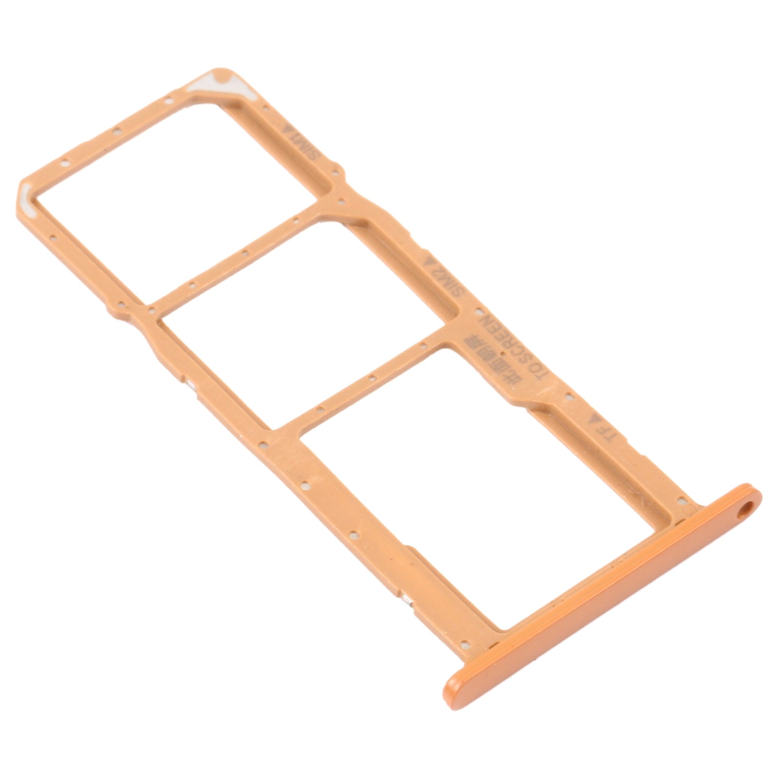 SIM Card Tray + SIM Card Tray + Micro SD Card Tray for Honor 8S (Gold)