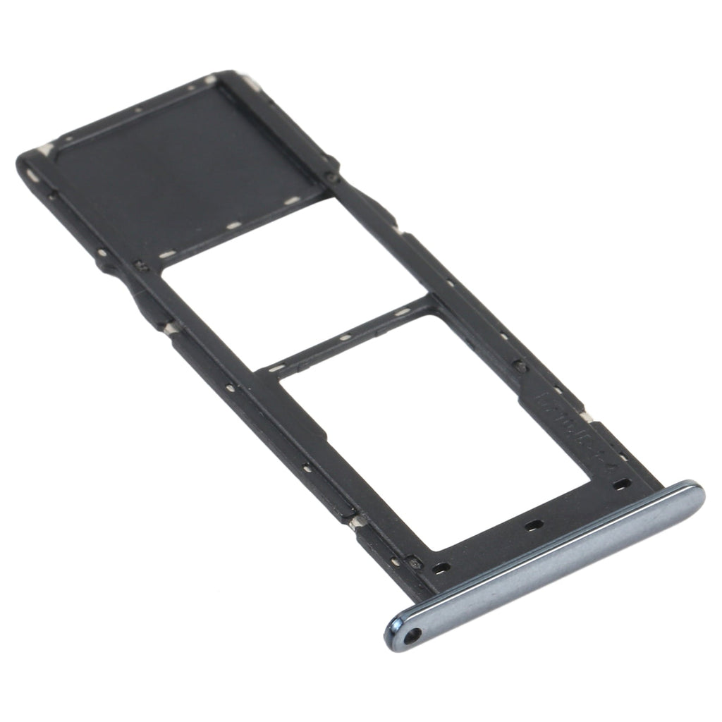 SIM Card Tray + Micro SD Card Tray for LG K61 LMQ630EAW, LM-Q630 (Black)