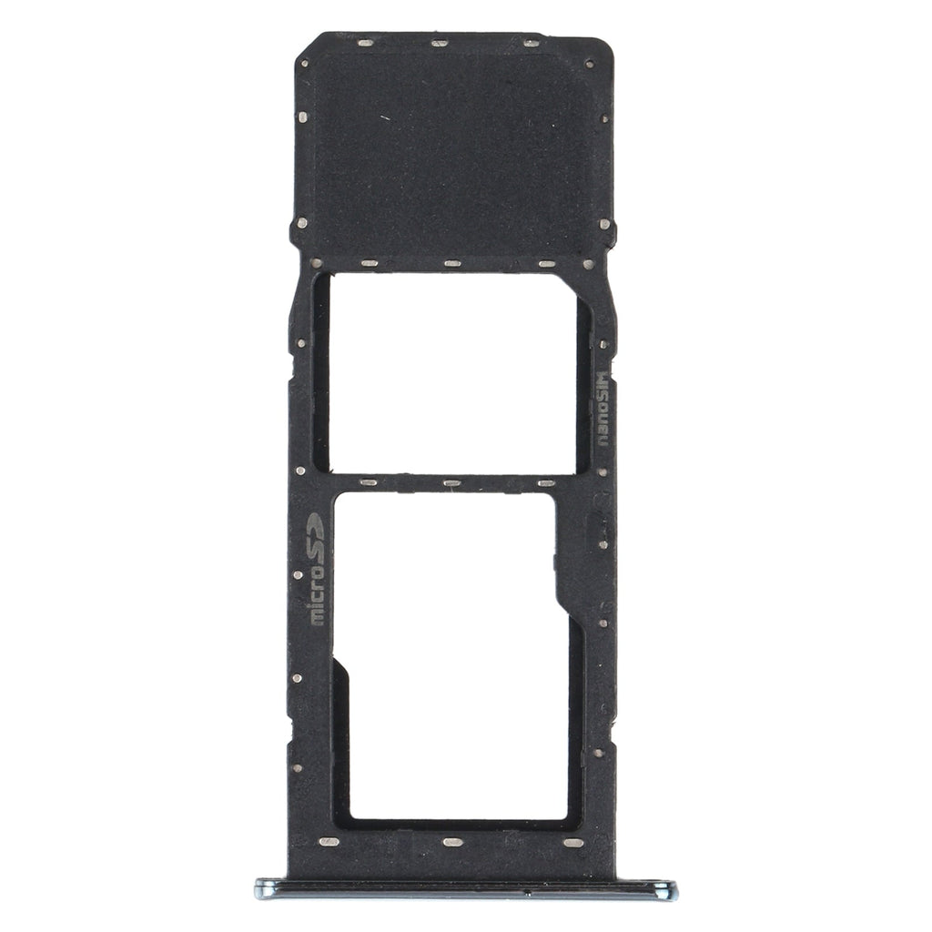 SIM Card Tray + Micro SD Card Tray for LG K61 LMQ630EAW, LM-Q630 (Blue)