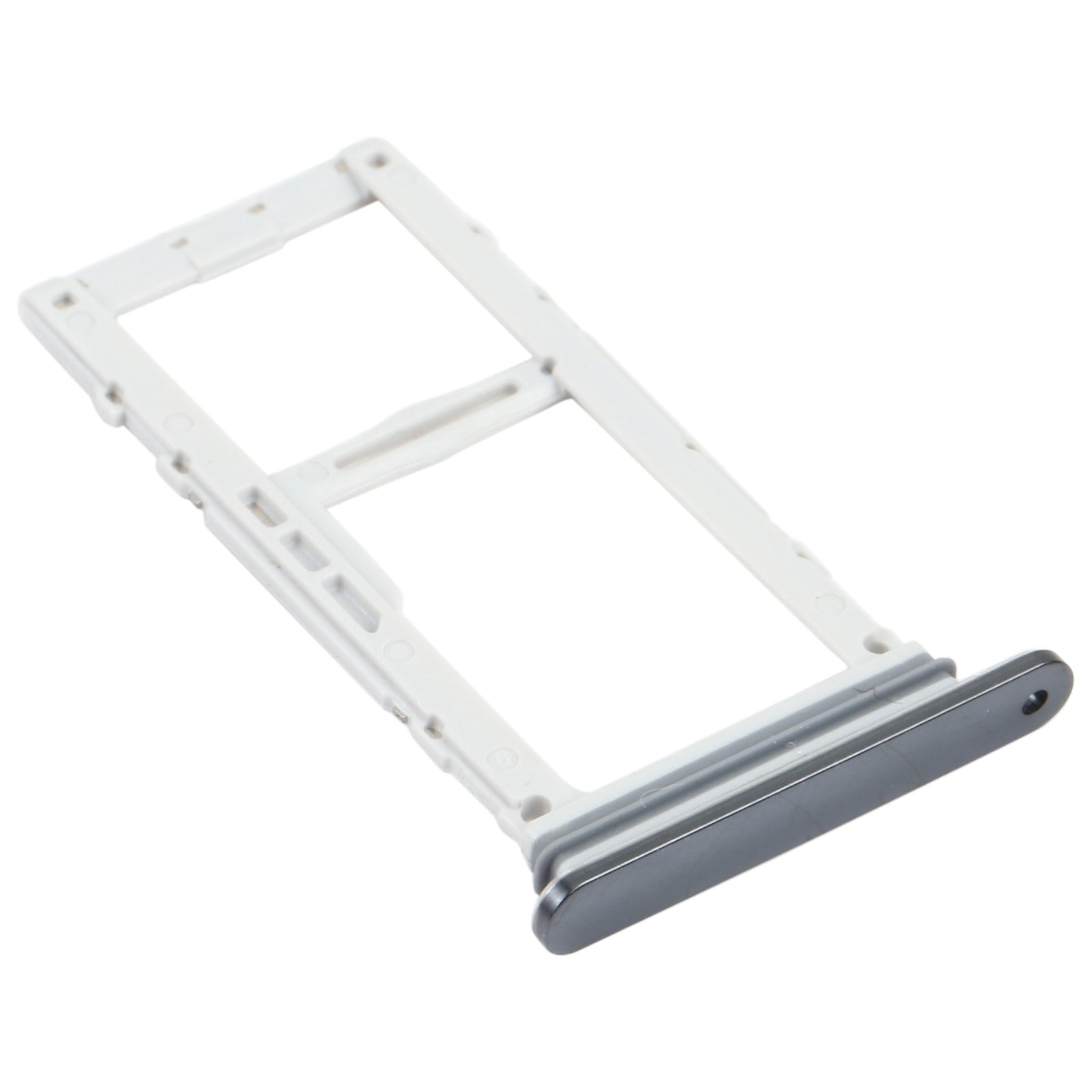 SIM Card Tray + SIM Card Tray / Micro SD Card Tray for LG Velvet 5G LM-G900N LM-G900EM LM-G900 LM-G900TM (Black)