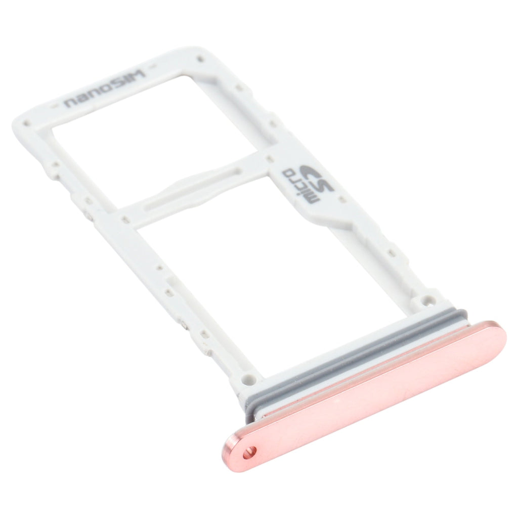 SIM Card Tray + SIM Card Tray / Micro SD Card Tray for LG Velvet 5G LM-G900N LM-G900EM LM-G900 LM-G900TM (Pink)