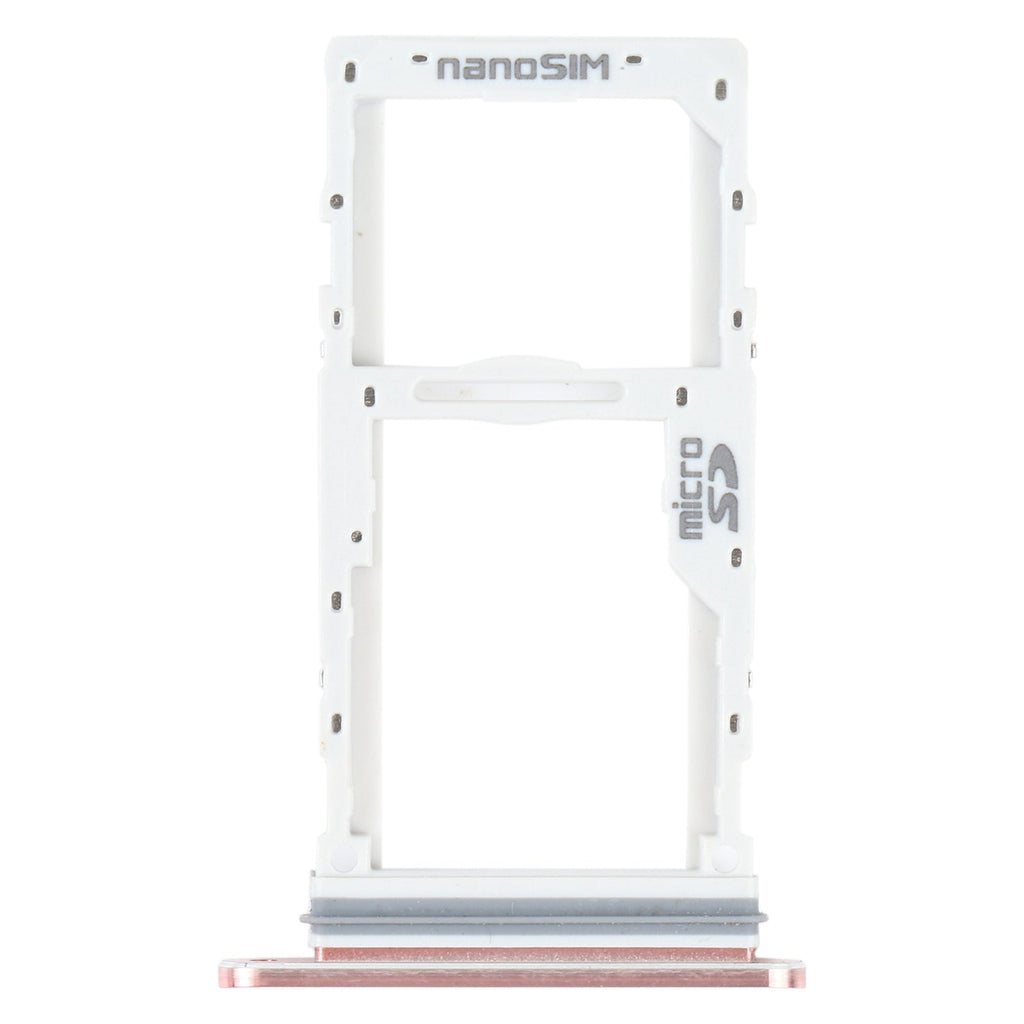 SIM Card Tray + SIM Card Tray / Micro SD Card Tray for LG Velvet 5G LM-G900N LM-G900EM LM-G900 LM-G900TM (Pink)