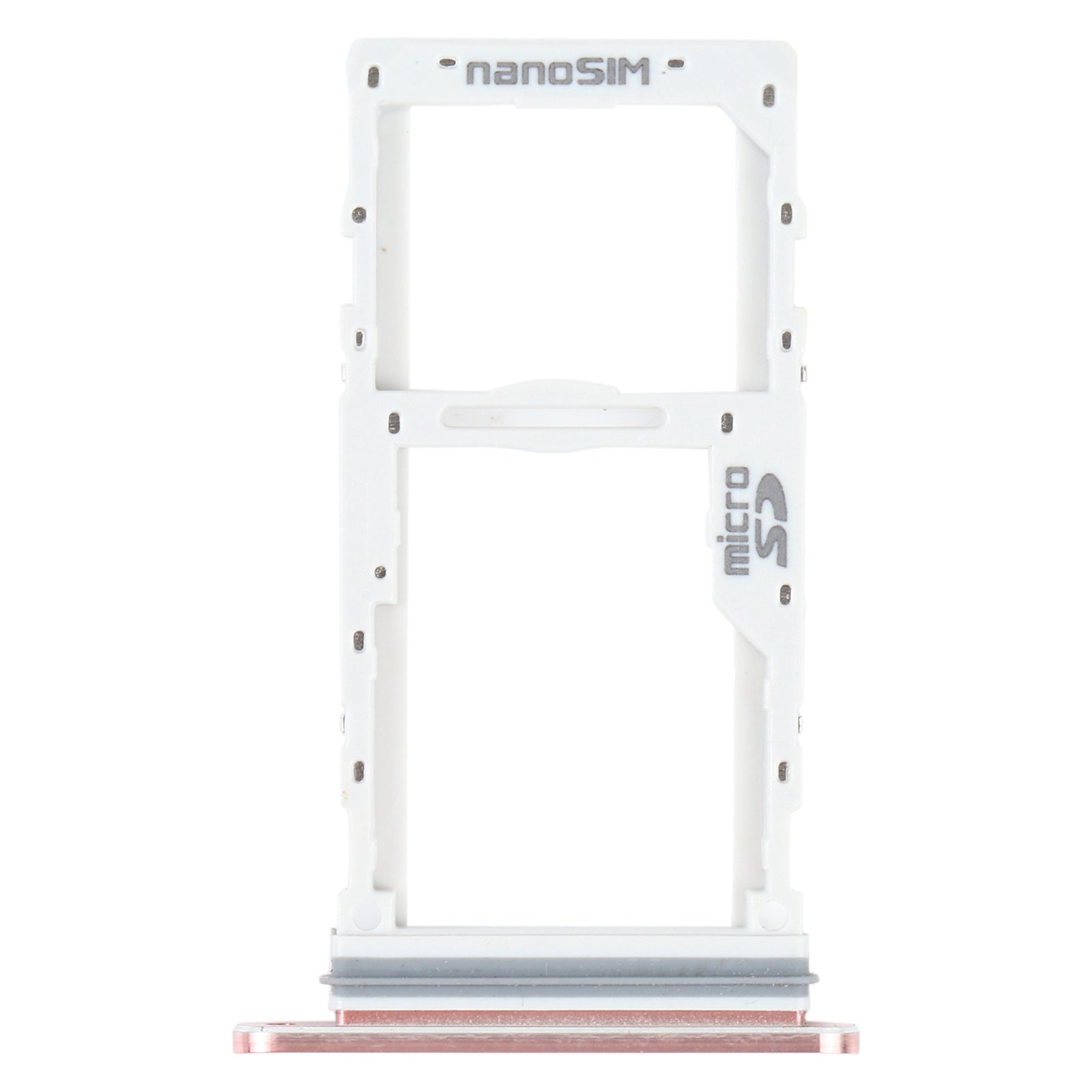 SIM Card Tray + SIM Card Tray / Micro SD Card Tray for LG Velvet 5G LM-G900N LM-G900EM LM-G900 LM-G900TM (Pink)