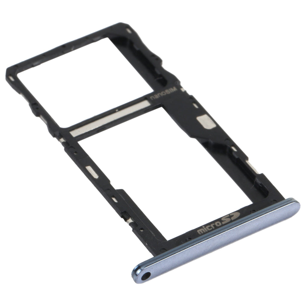 SIM Card Tray + Micro SD Card Tray for LG K92 5G LMK920 LM-K920 (Black)