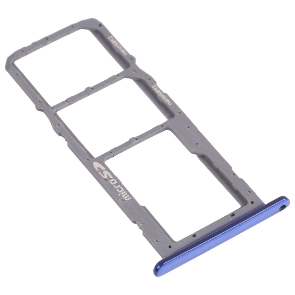 SIM Card Tray + SIM Card Tray + Micro SD Card Tray for LG K42 / K52 (Brazil) LMK420 LMK420H LMK420E LMK420Y(Blue)
